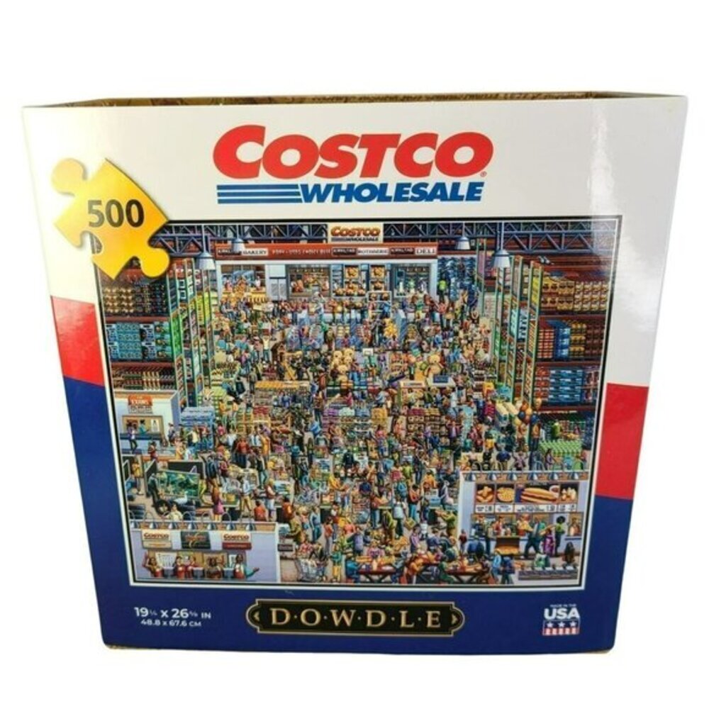 Dowdle Jigsaw Puzzle 500 Piece Costco Wholesale The Treasure Hunt Sealed Pieces